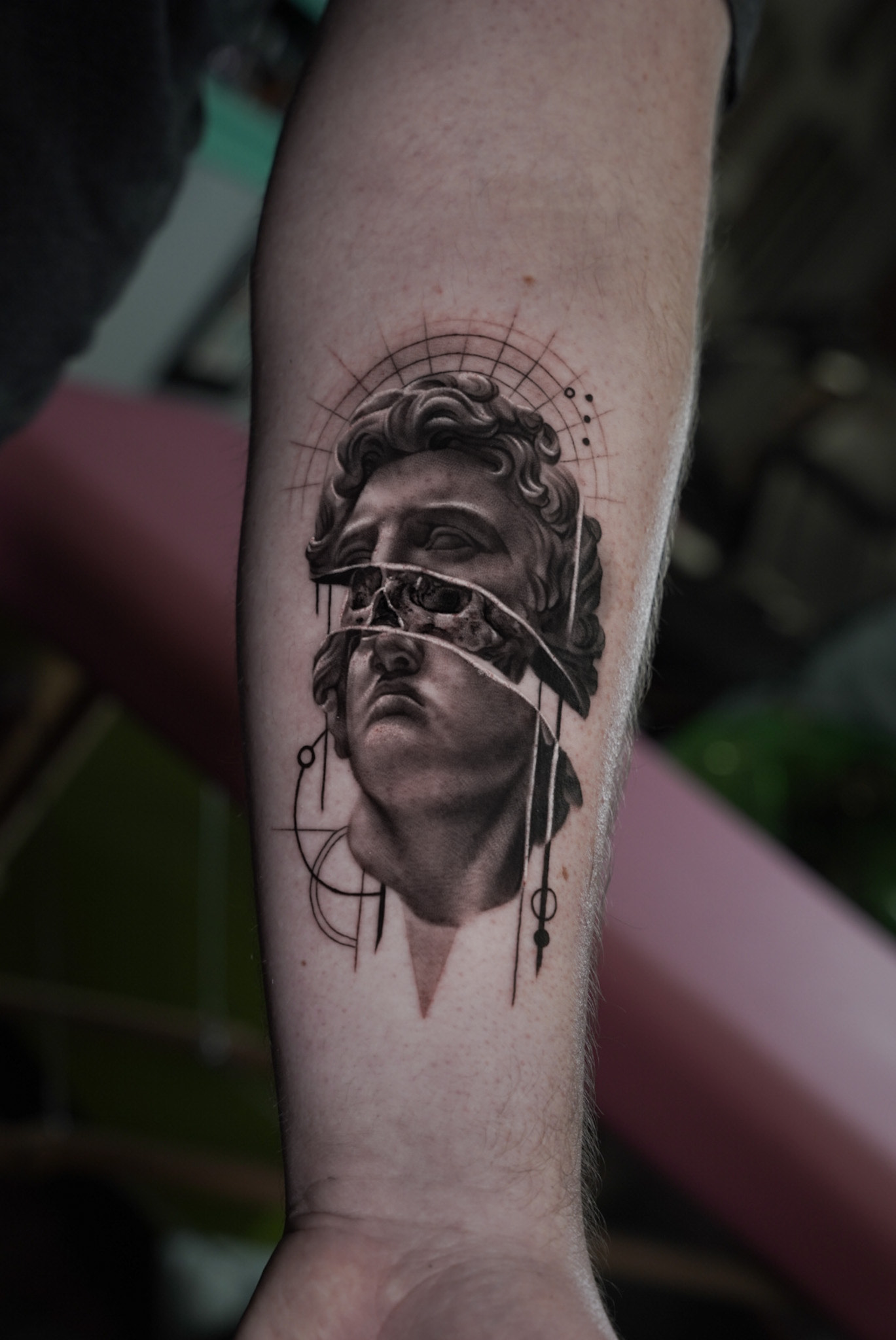 Real tattoo work by an Adorn Body Art artist