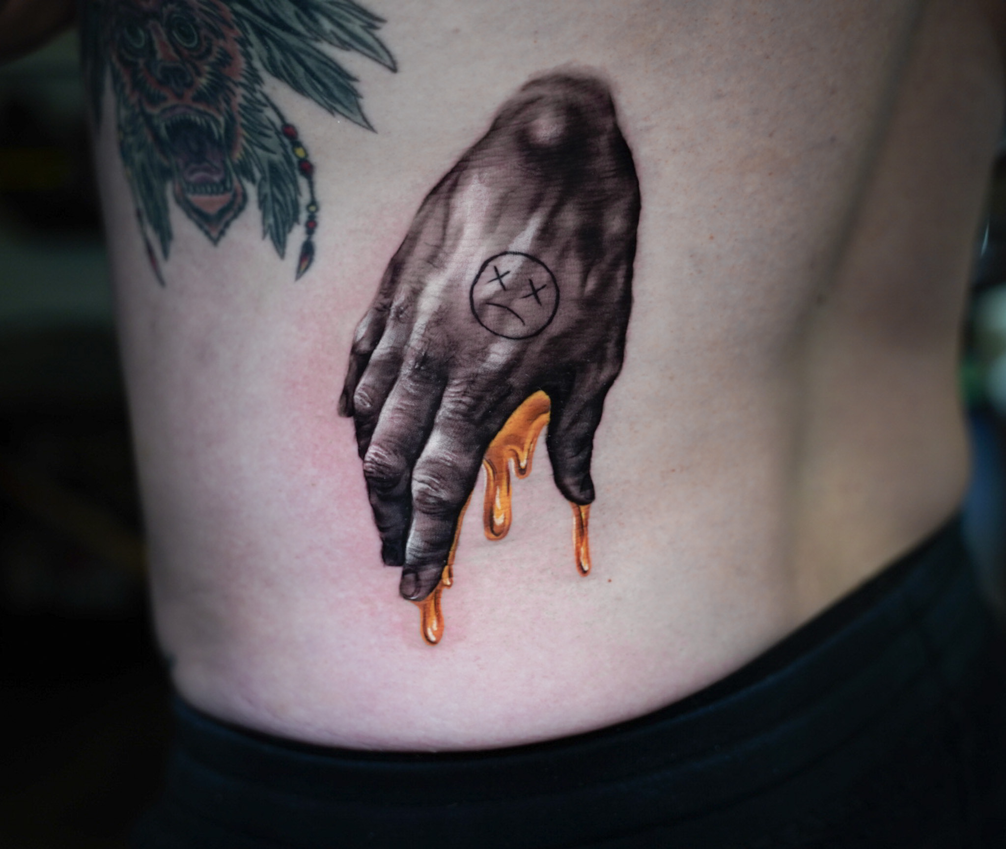 Real tattoo work by an Adorn Body Art artist