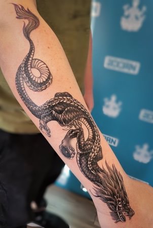 Real tattoo work by an Adorn Body Art artist