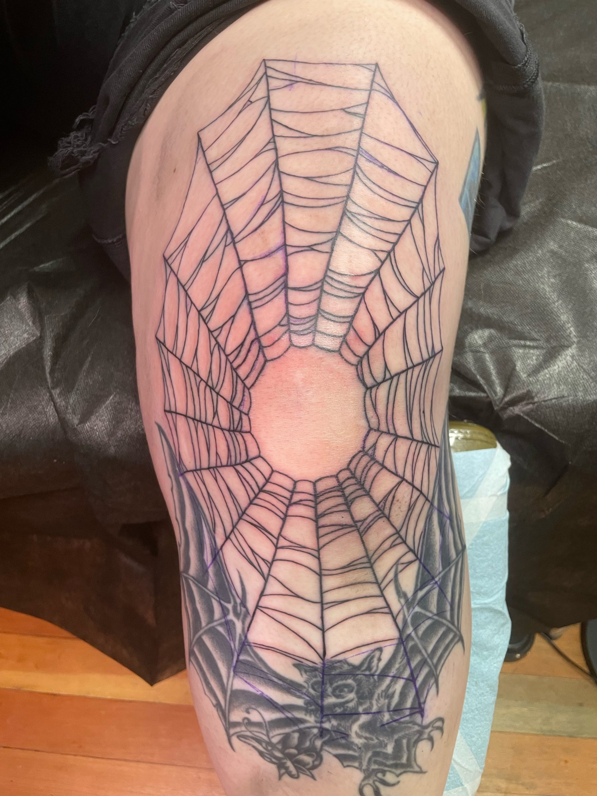 Real tattoo work by an Adorn Body Art artist
