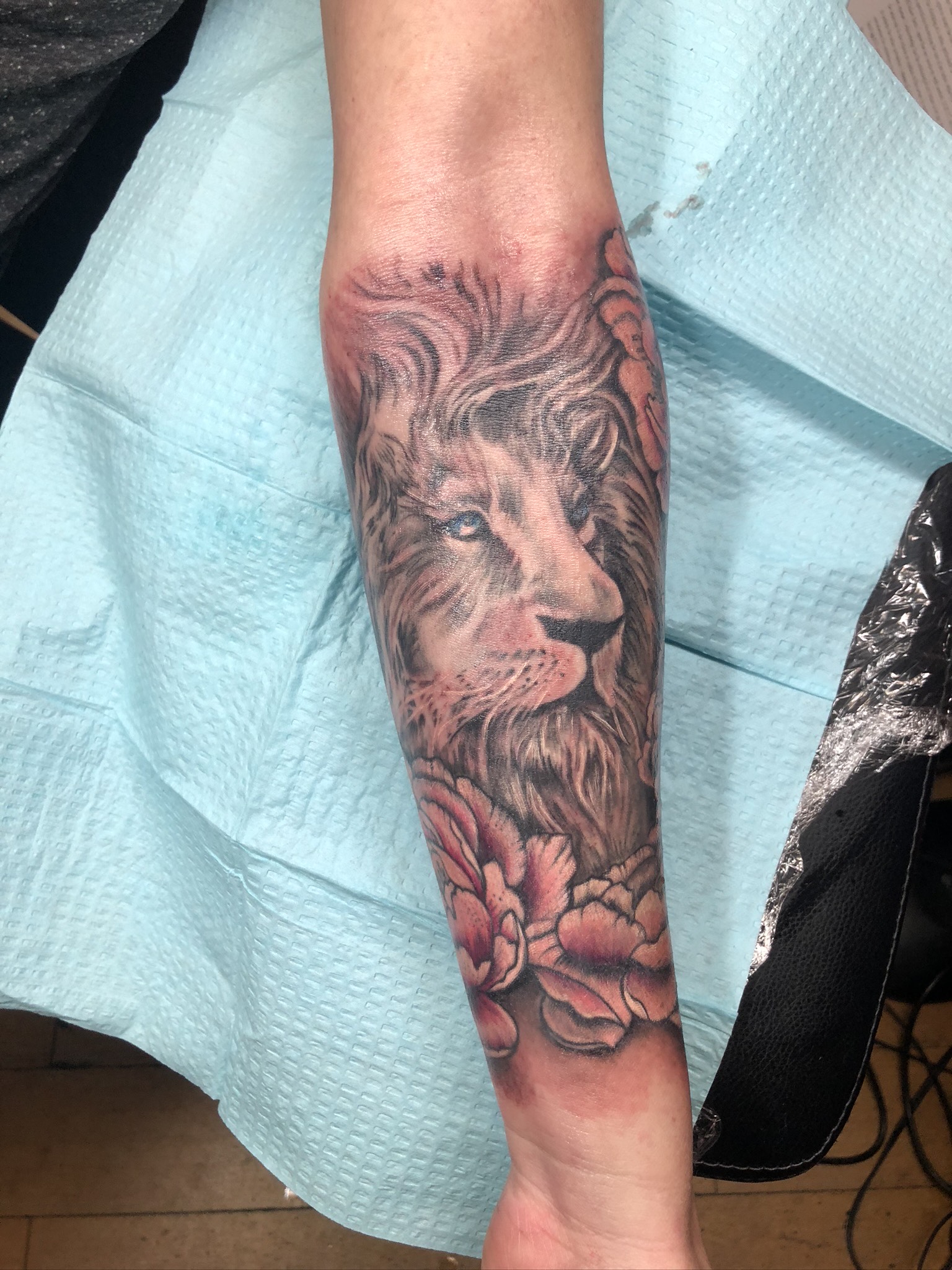 Real tattoo work by an Adorn Body Art artist
